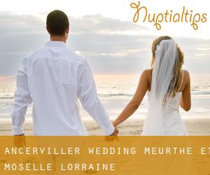 Ancerviller wedding (Meurthe et Moselle, Lorraine)