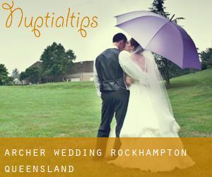 Archer wedding (Rockhampton, Queensland)