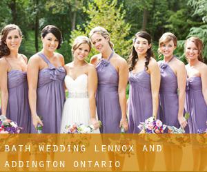 Bath wedding (Lennox and Addington, Ontario)