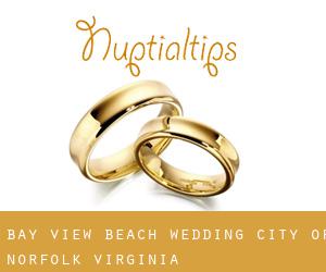 Bay View Beach wedding (City of Norfolk, Virginia)