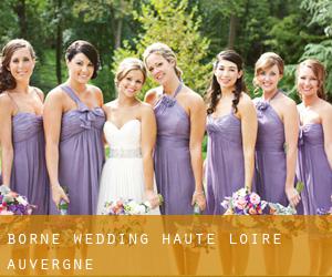 Borne wedding (Haute-Loire, Auvergne)