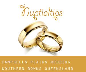 Campbells Plains wedding (Southern Downs, Queensland)