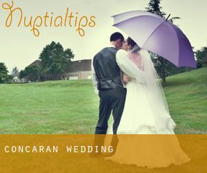 Concarán wedding