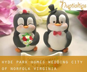 Hyde Park Homes wedding (City of Norfolk, Virginia)