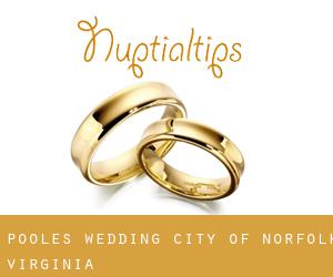 Pooles wedding (City of Norfolk, Virginia)